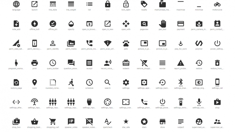 Google推奨のgoogle製マテリアルアイコンを使う Webty Staff Blog